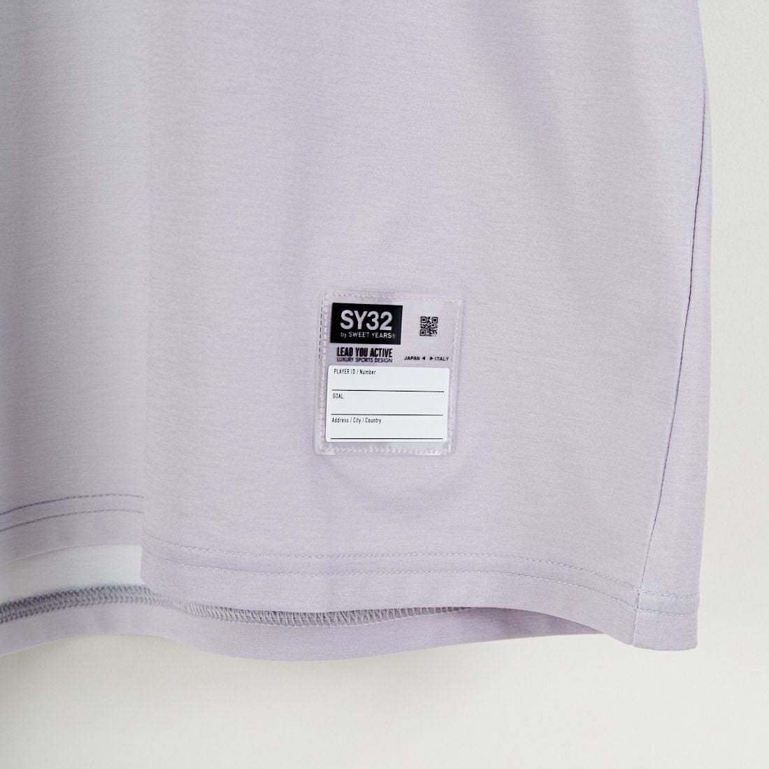 SY32 [エスワイサーティトゥ] グラデーションロゴ ロングスリーブTシャツ [32-26SN1-12] WHITE