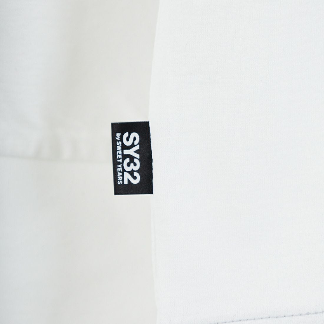 SY32 [エスワイサーティトゥ] グラデーションロゴ ロングスリーブTシャツ [32-26SN1-12] WHITE