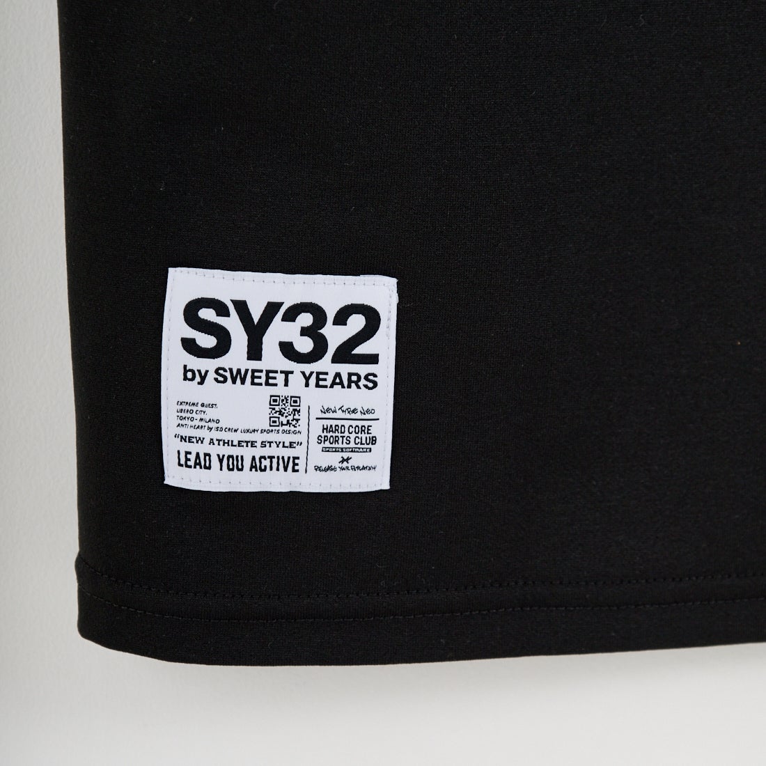 SY32 [エスワイサーティトゥ] ミニボックスロゴ ロングスリーブTシャツ [32-26SN1-16] BLACK