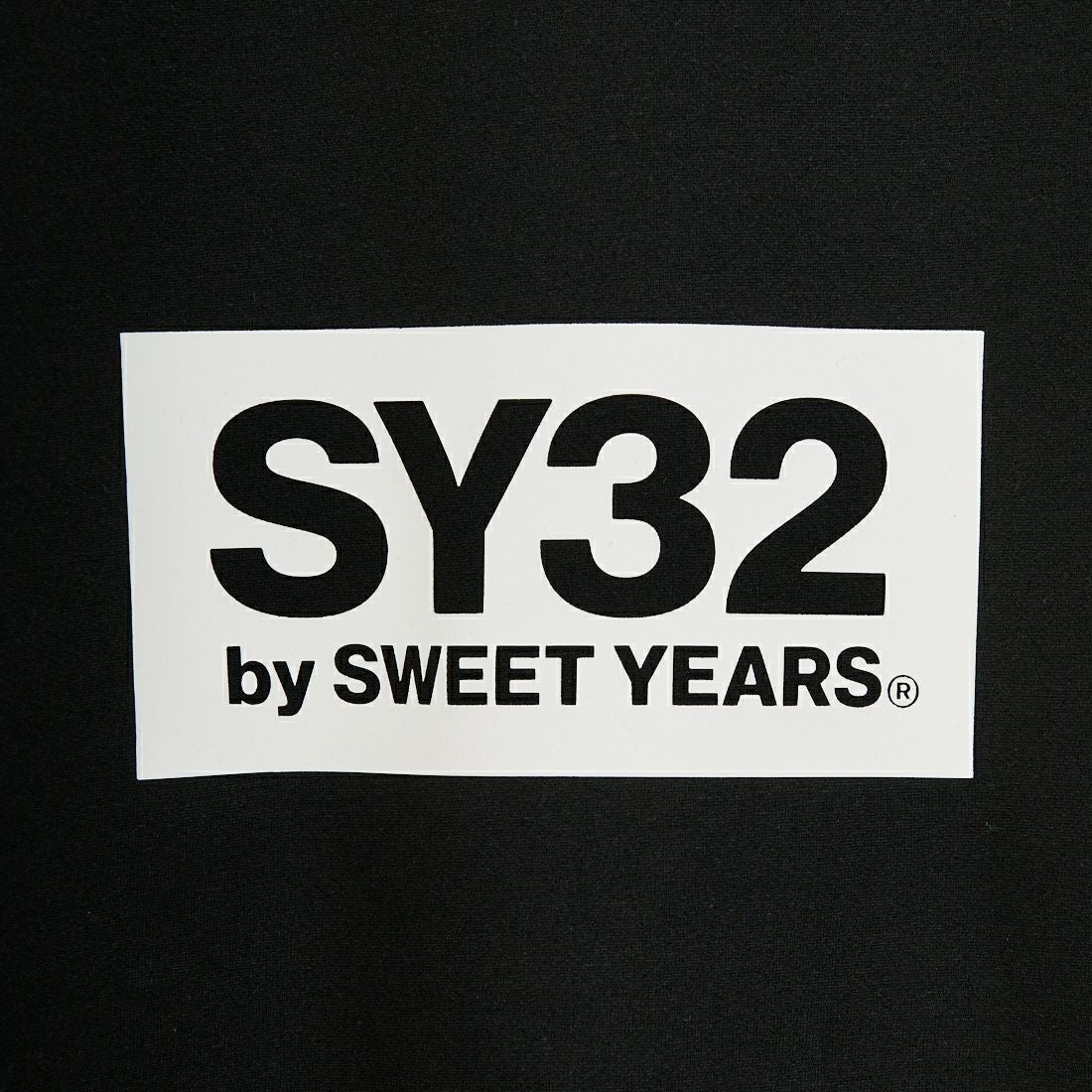 SY32 [エスワイサーティトゥ] ミニボックスロゴ ロングスリーブTシャツ [32-26SN1-16] BLACK