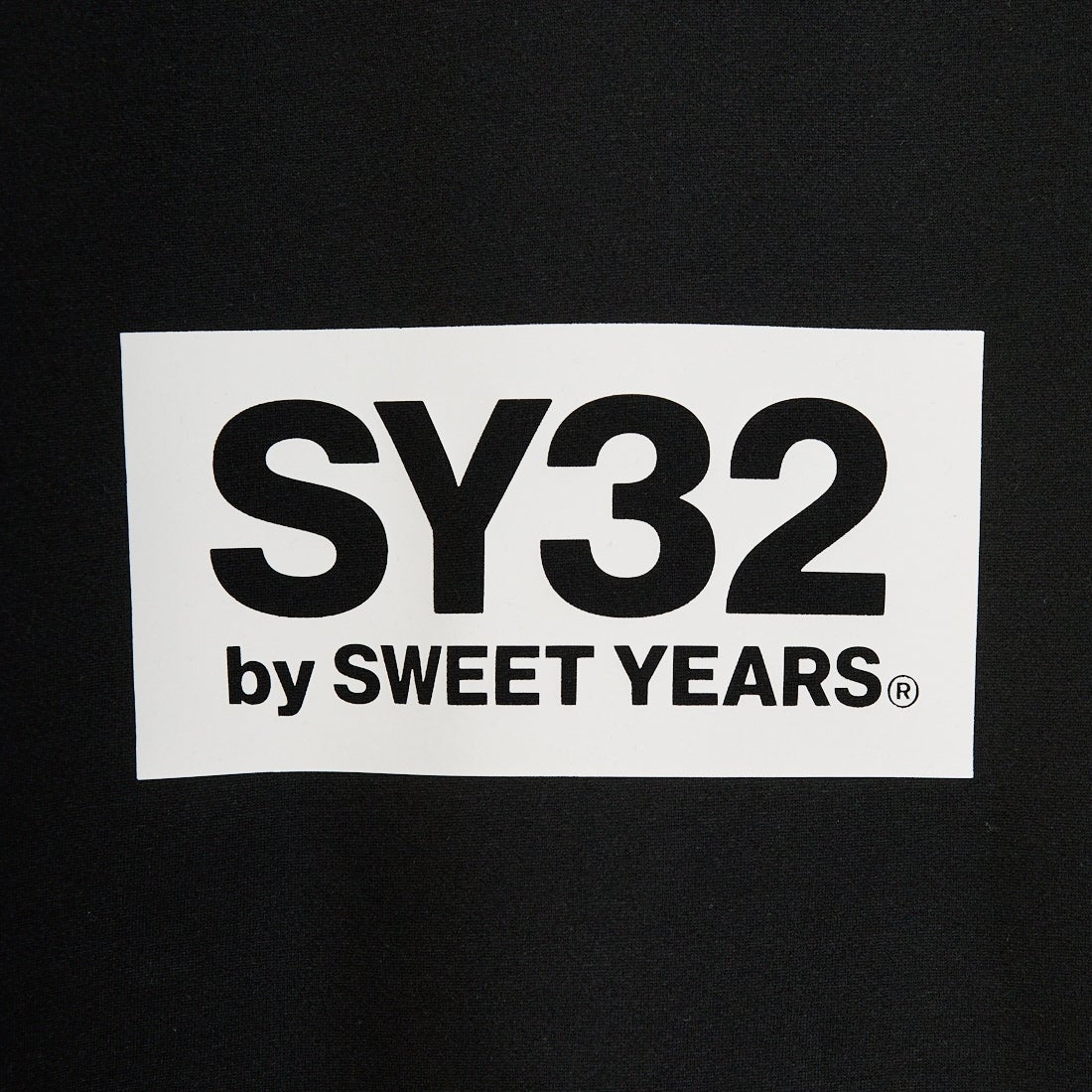 SY32 [エスワイサーティトゥ] ミニボックスロゴ ロングスリーブTシャツ [32-26SN1-16] BLACK