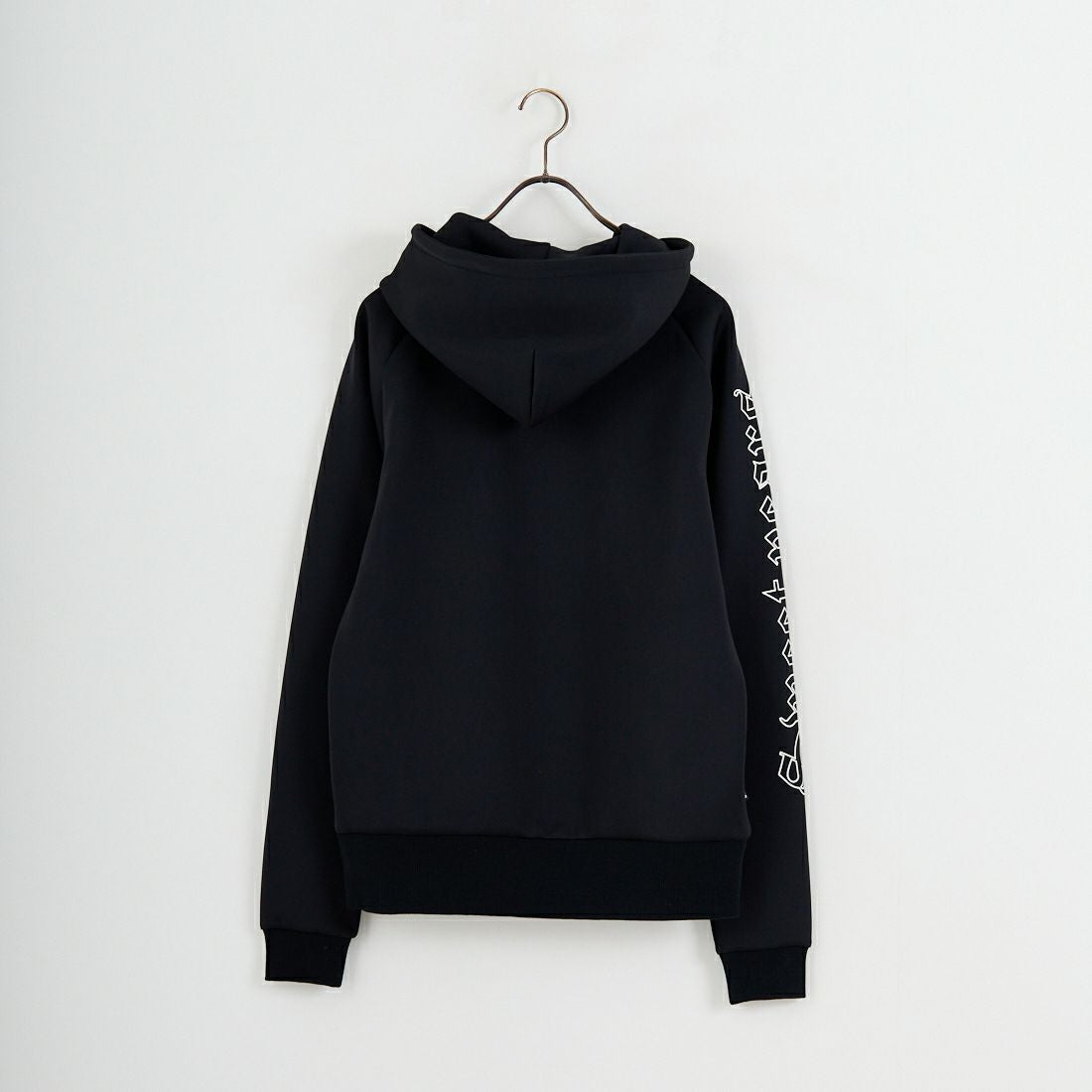 SY32 [エスワイサーティトゥ] ダブルニットゴシックロゴフーディ [32-26SN1-05] BLACK