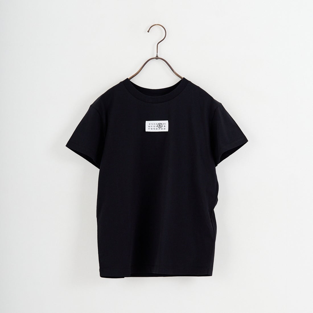 MM6 Maison Margiela [エムエムシックス メゾン マルジェラ] ニューメリック コットンTシャツ [S52GC0327-M20170] 900 BLACK