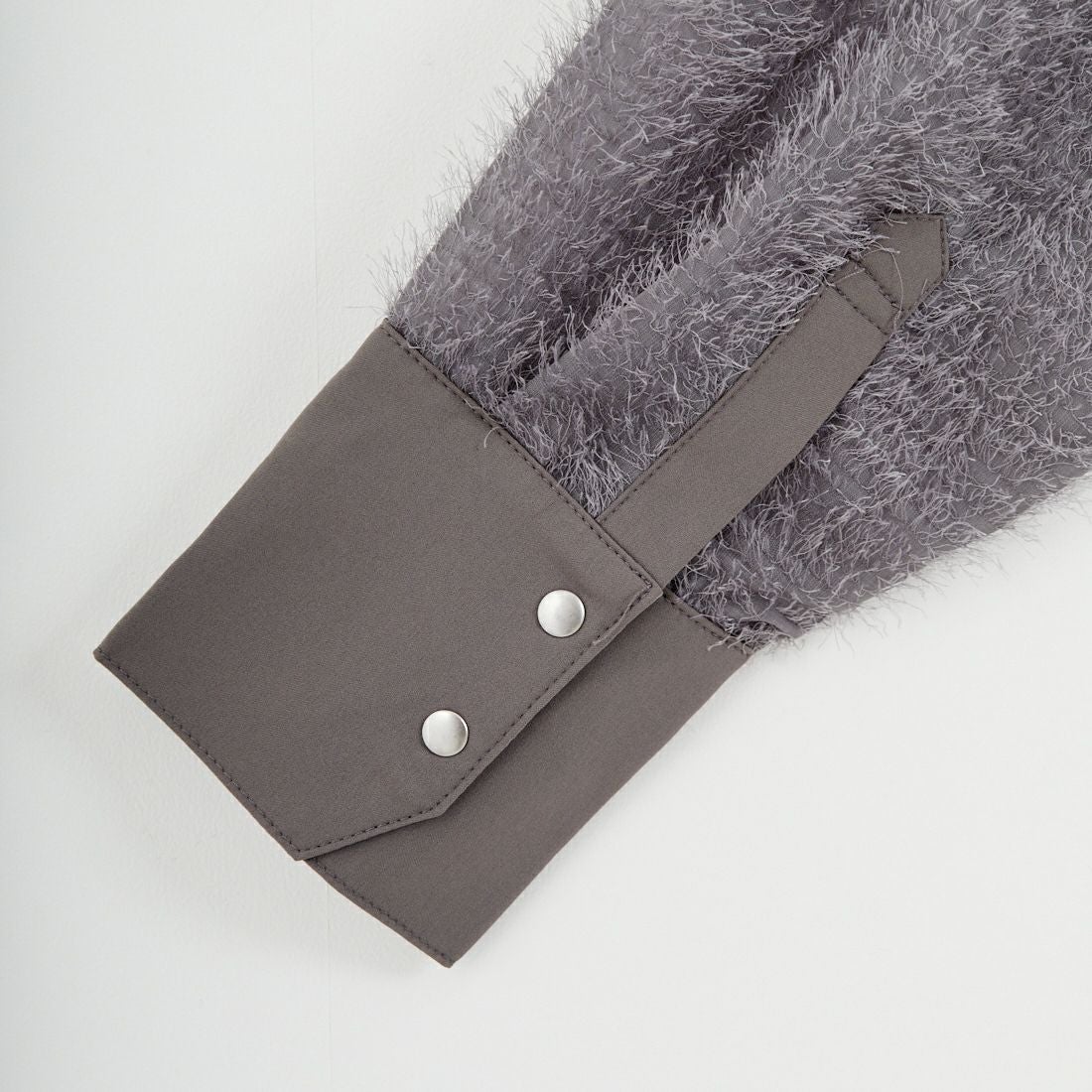 &g'aime [アンジェム] フリンジシャツ [988-68200] ｸﾞﾚｰ