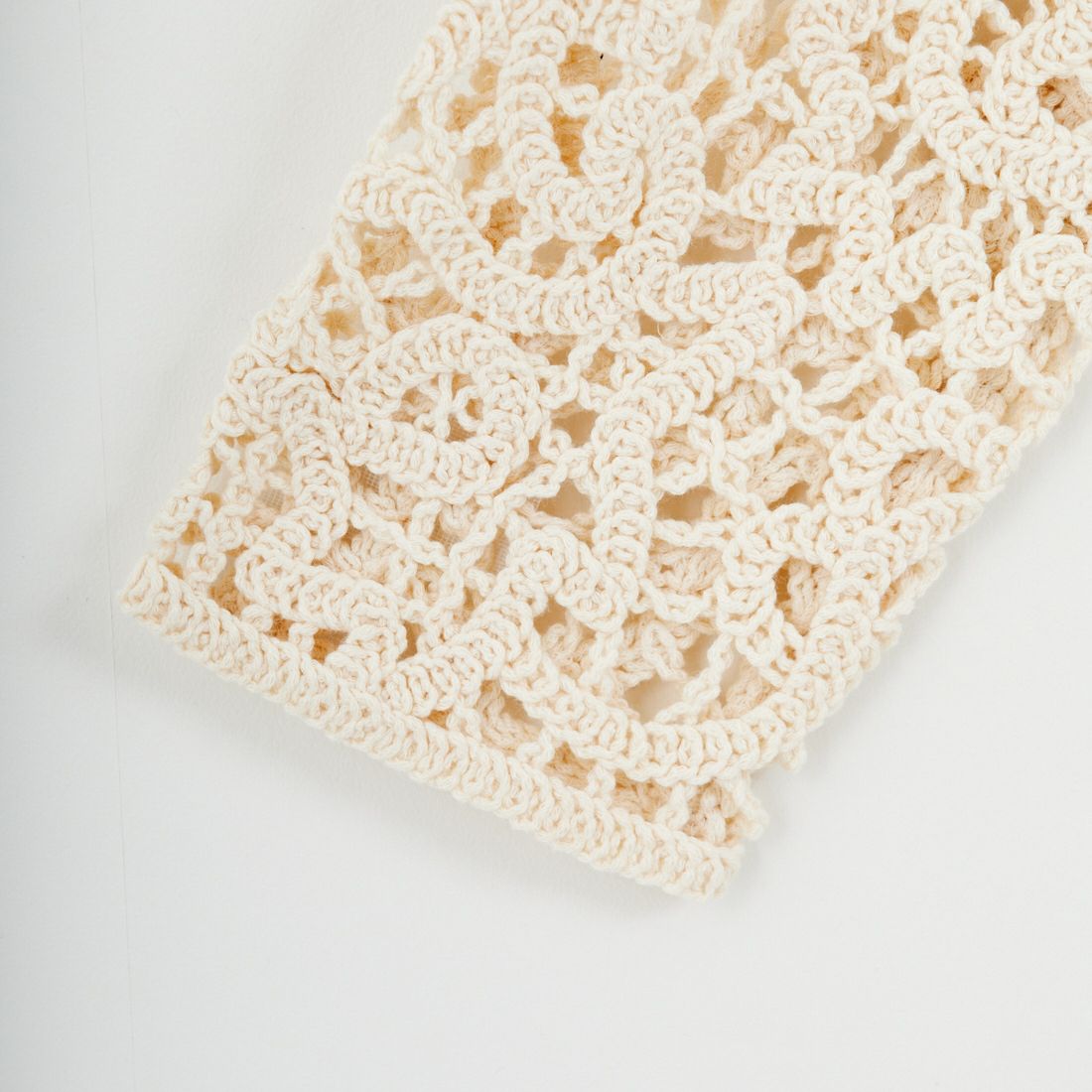 CLOCHE [クロシェ] レースニットカーディガン [61285502] ｱｲﾎﾞﾘｰ