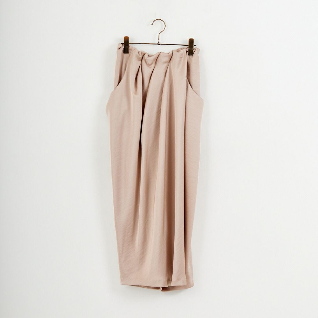 DIGNITE COLLIER [ディニテコリエ] サテンタックドレープスカート [80256516]