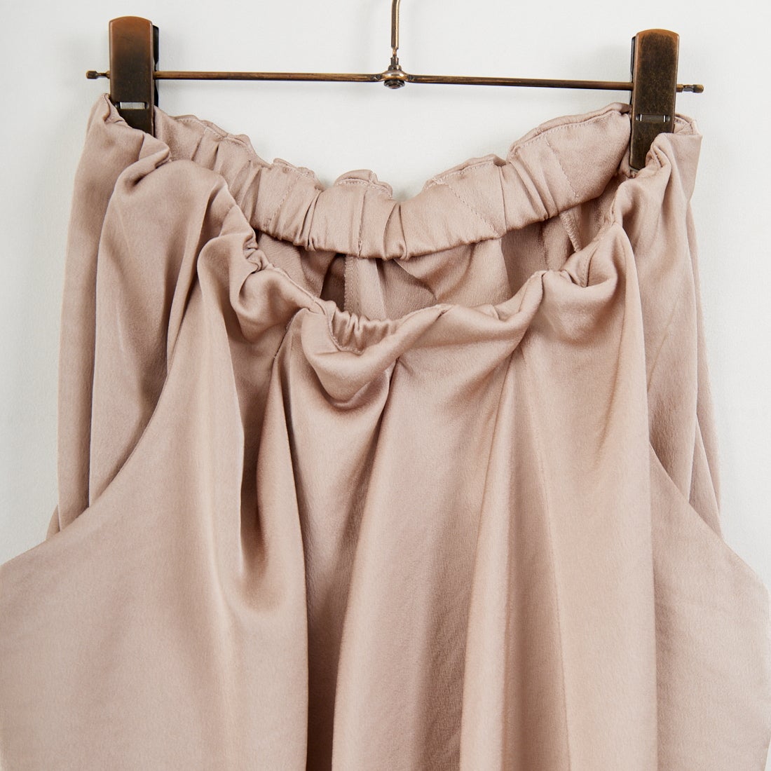 DIGNITE COLLIER [ディニテコリエ] サテンタックドレープスカート [80256516] 012 ﾋﾟﾝｸ