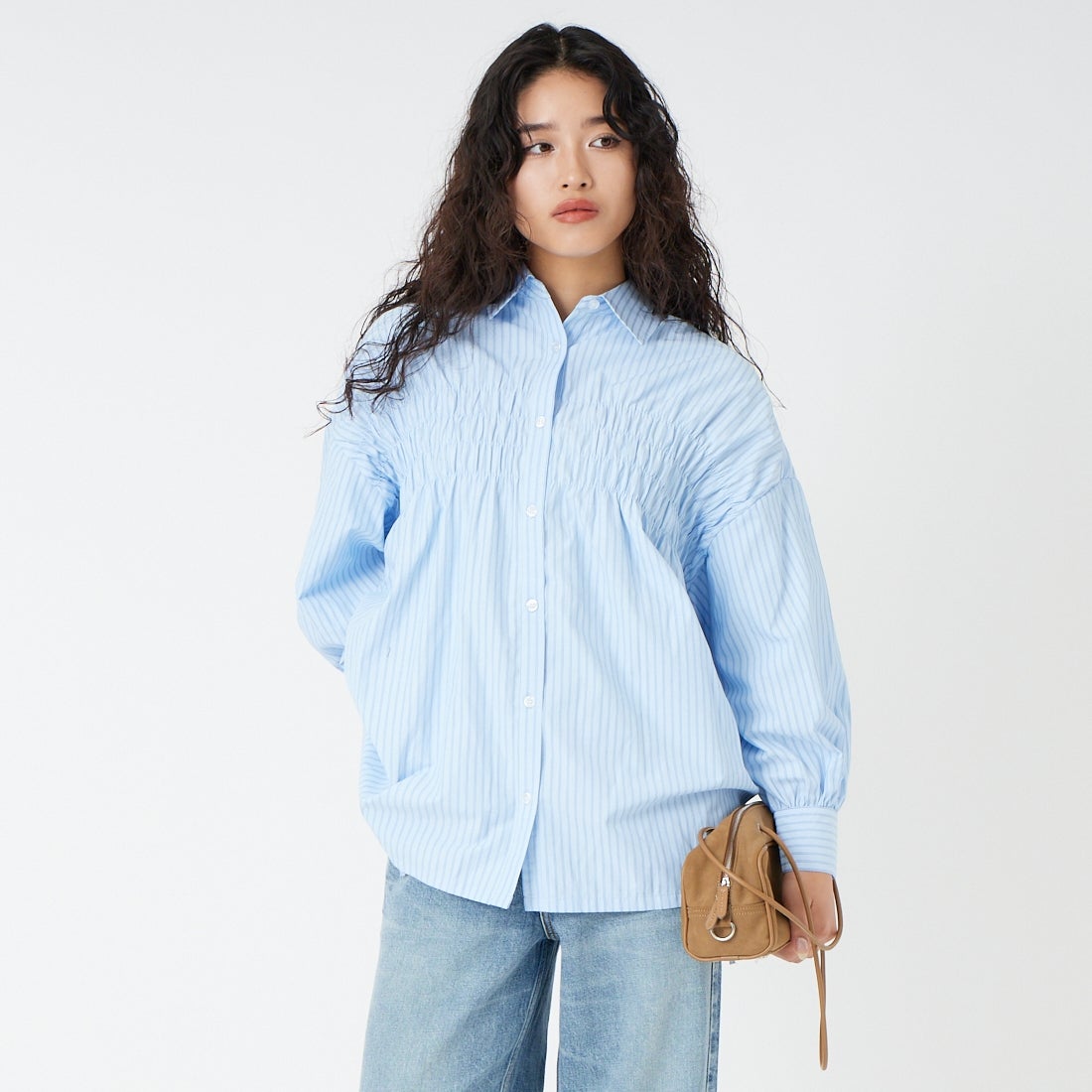 510 ｻｯｸｽST&&モデル身長：162cm 着用サイズ：F&&