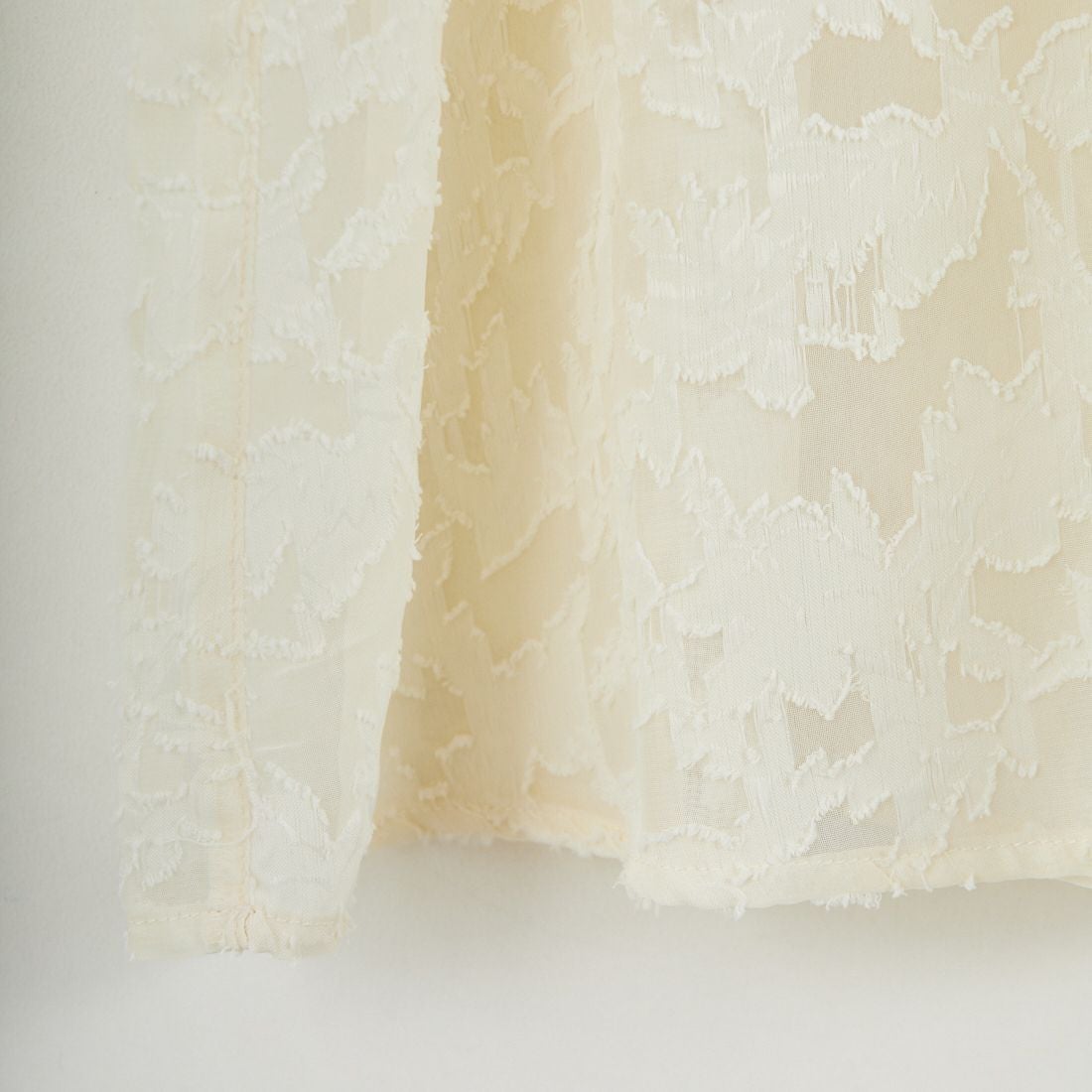 Jf Ready Made [ジェイエフレディメイド] シャーリングネックブラウス [3110303] 103 ｱｲﾎﾞﾘｰ