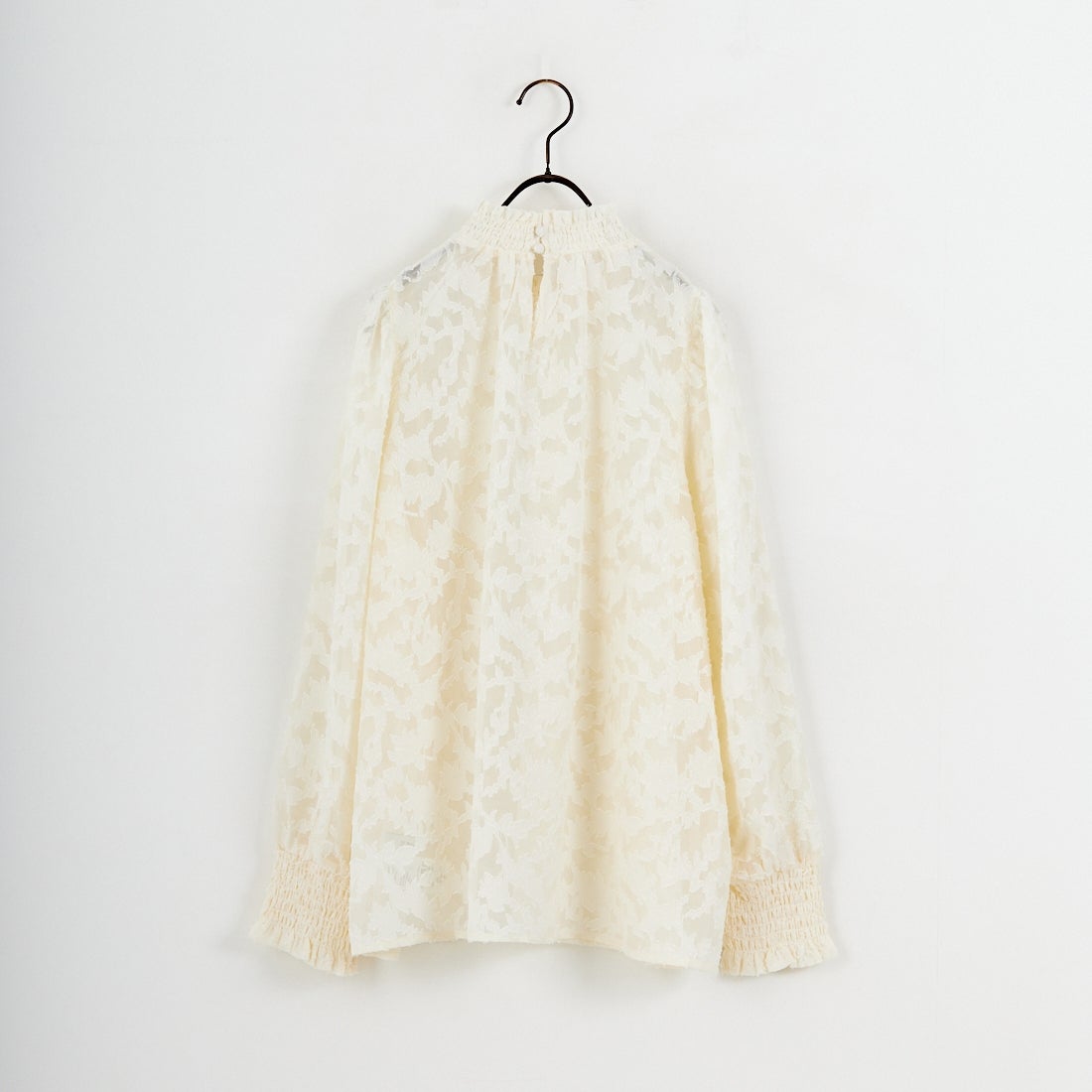 Jf Ready Made [ジェイエフレディメイド] シャーリングネックブラウス [3110303]