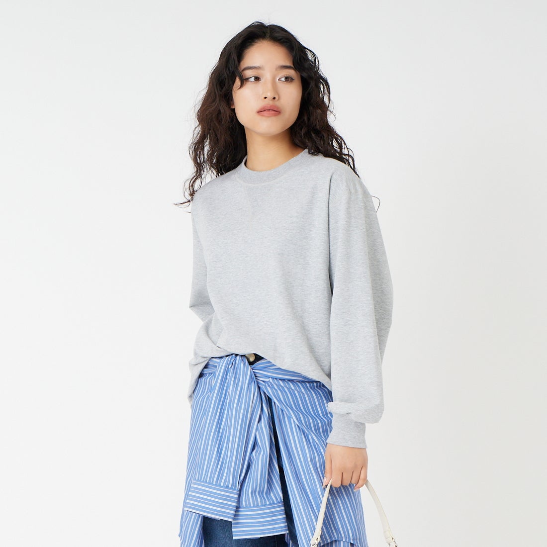 821 ﾓｸｸﾞﾚｰ&&モデル身長：162cm 着用サイズ：F&&