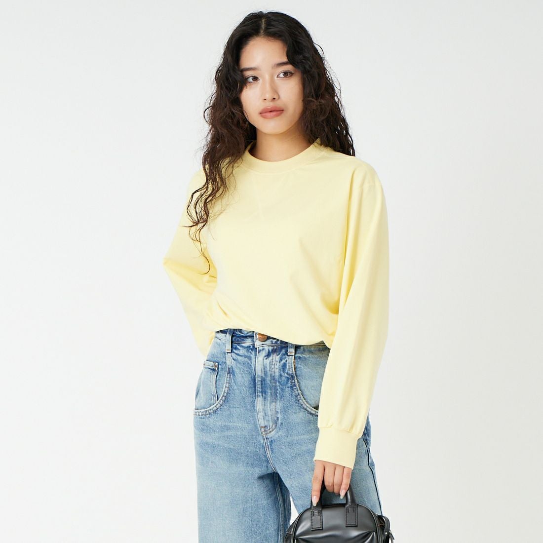 201 ｲｴﾛｰ&&モデル身長：162cm 着用サイズ：F&&