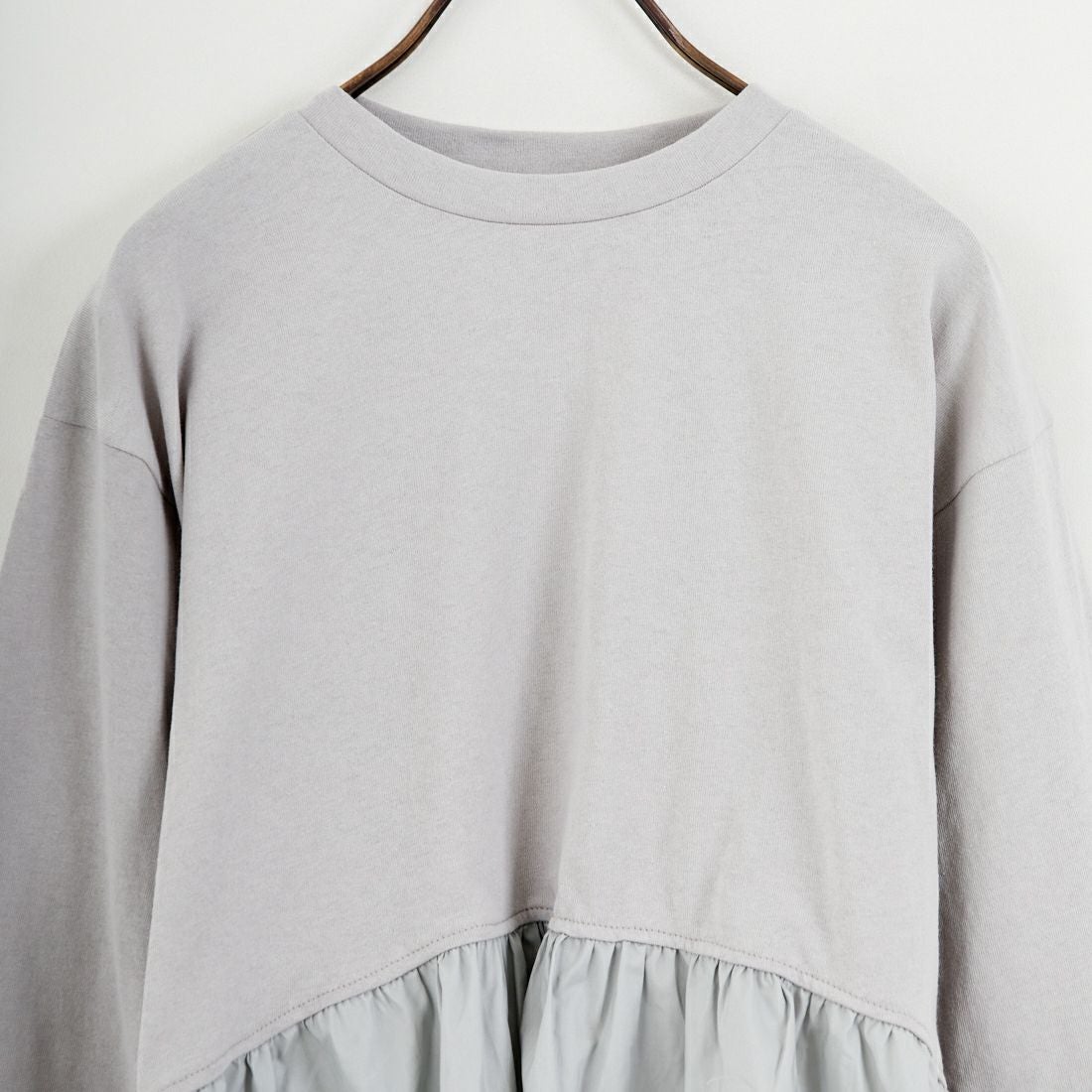 Jf Ready Made [ジェイエフレディメイド] 布帛ウエスト切替プルオーバー [3110103] 805 ｸﾞﾚｲ