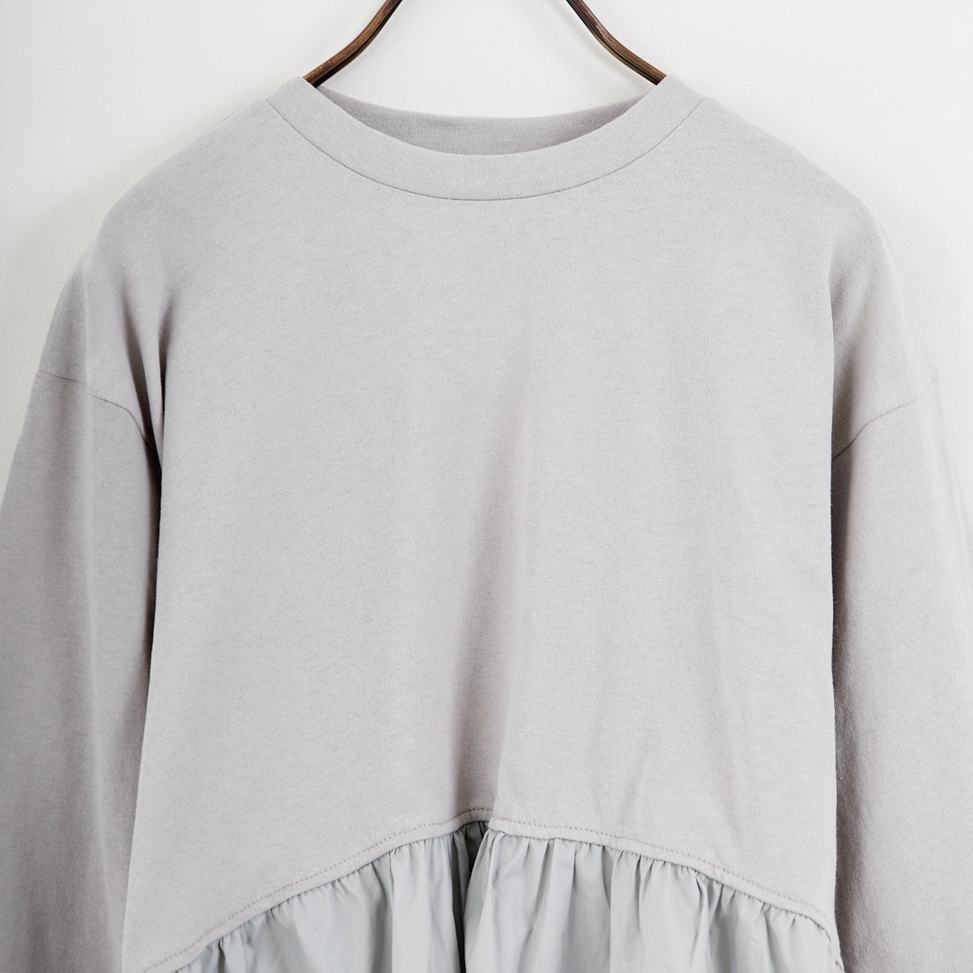 Jf Ready Made [ジェイエフレディメイド] 布帛ウエスト切替プルオーバー [3110103] 805 ｸﾞﾚｲ