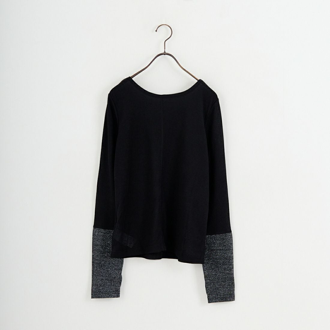 Jf Ready Made [ジェイエフレディメイド] 2WAYラメカフスインナー [922-15008] ﾌﾞﾗｯｸ