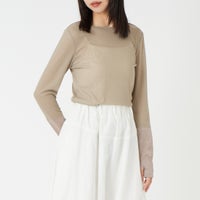 ｸﾞﾚｰｼﾞｭ&&モデル身長：162cm 着用サイズ：F&&