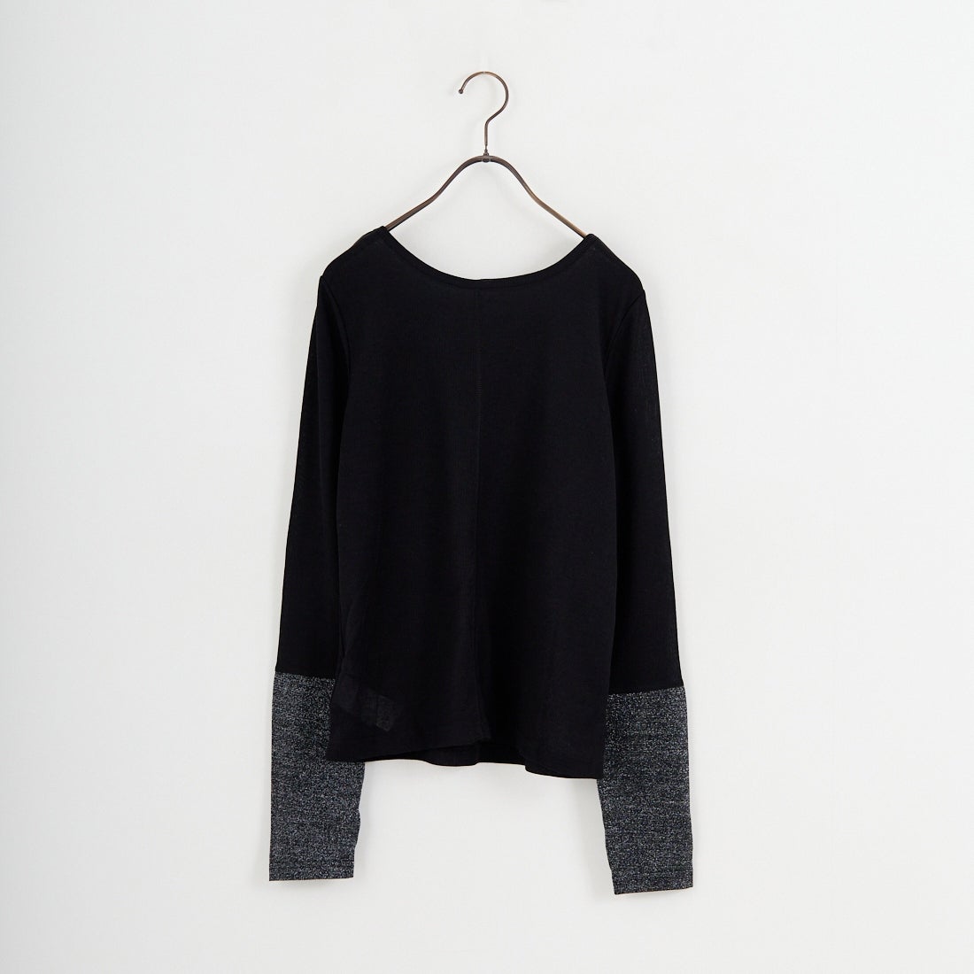 Jf Ready Made [ジェイエフレディメイド] 2WAYラメカフスインナー [922-15008] ﾌﾞﾗｯｸ