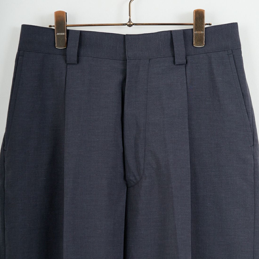 Noir Fabrik [ヌワールファブリック] オーバルワイドスラックス [NF-261-008] CHARCOAL