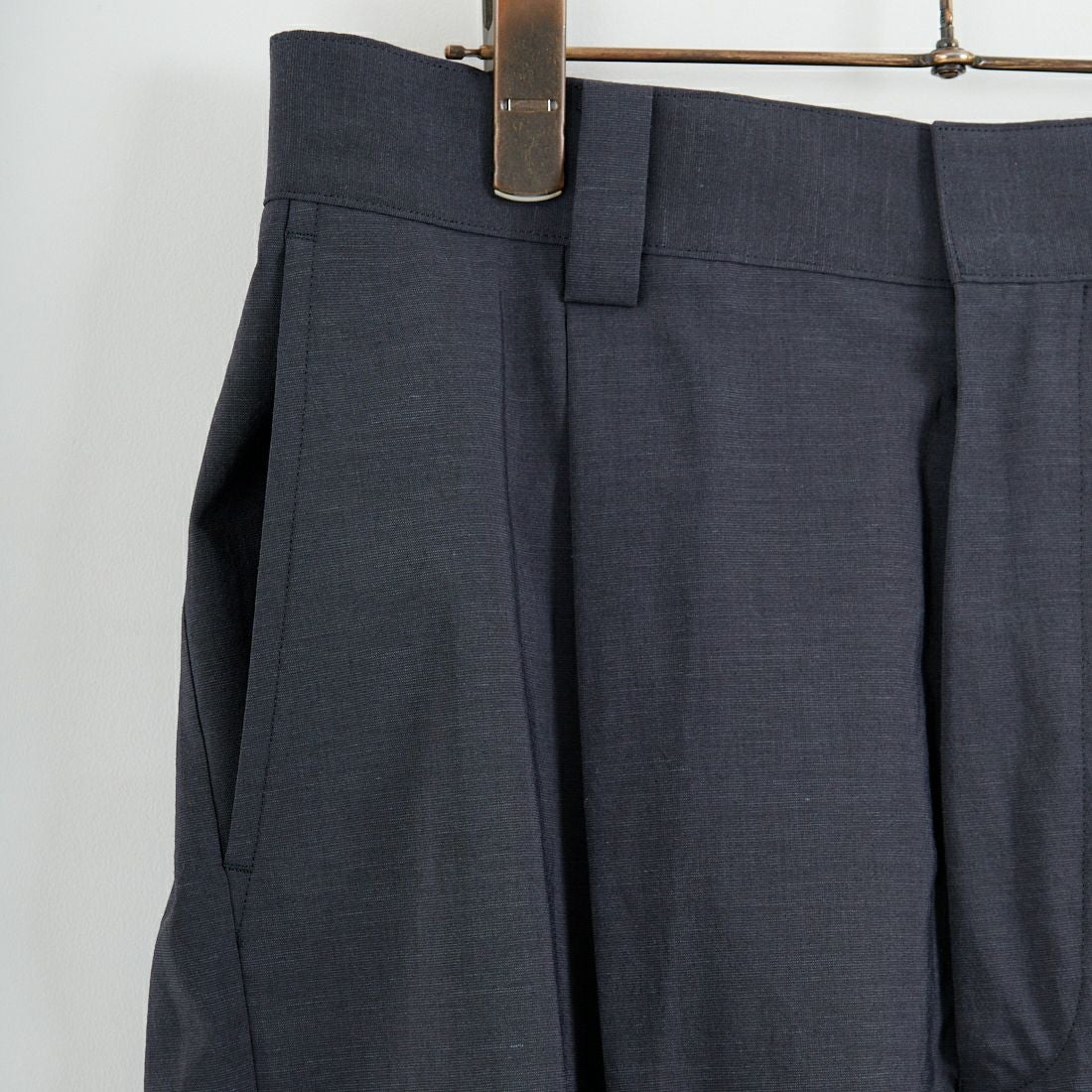 Noir Fabrik [ヌワールファブリック] オーバルワイドスラックス [NF-261-008] CHARCOAL