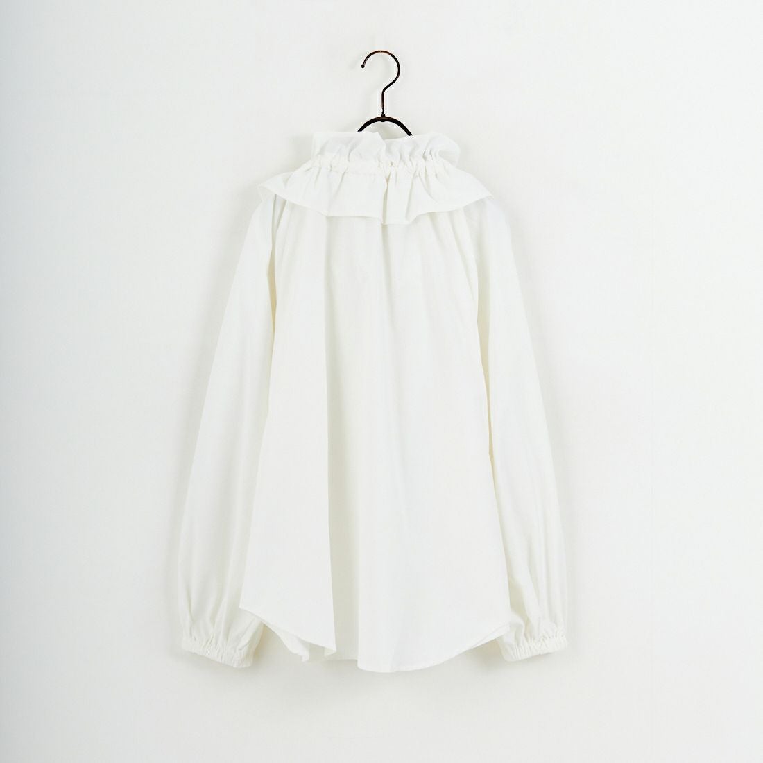 CLOCHE [クロシェ] フリルカラーシャツ [61085013] ｵﾌ