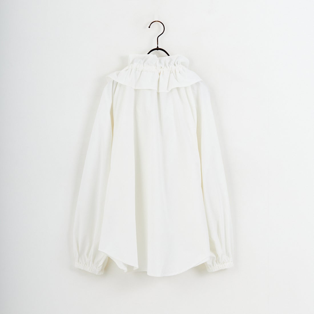 CLOCHE [クロシェ] フリルカラーシャツ [61085013] ｵﾌ