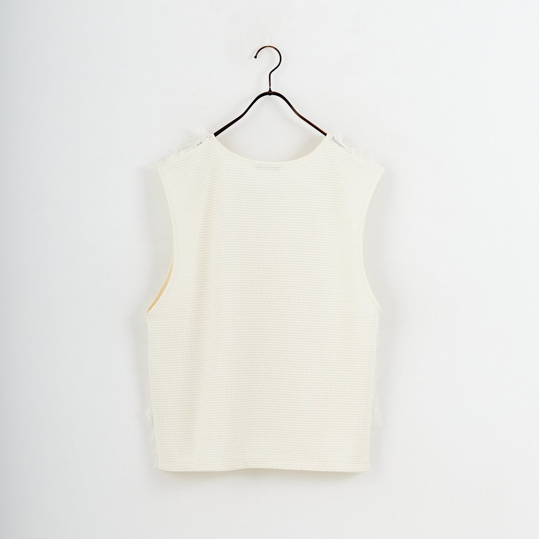 CHIGNON [シニヨン] チュールレースドッキングベスト [8556-490NH] IVORY