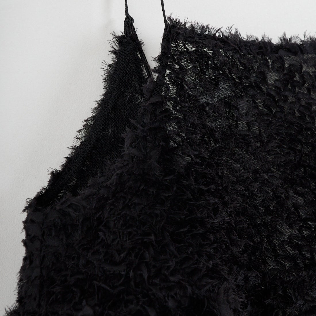 CHIGNON [シニヨン] 刺繍チュールビスチェ [1956-463BZ] BLACK