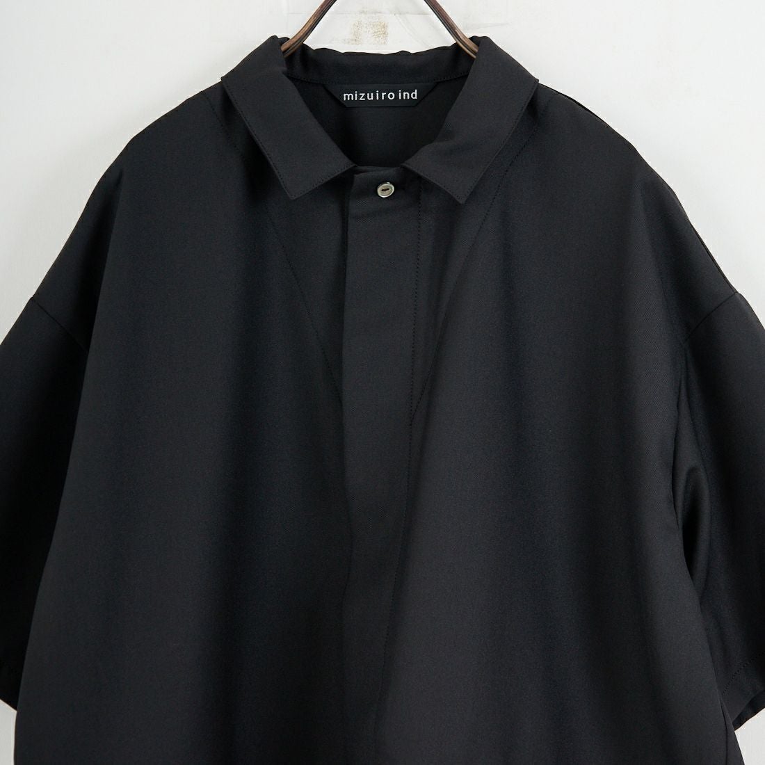 mizuiro ind [ミズイロインド] ペインターライクワンピース [1-250073] 99 BLACK