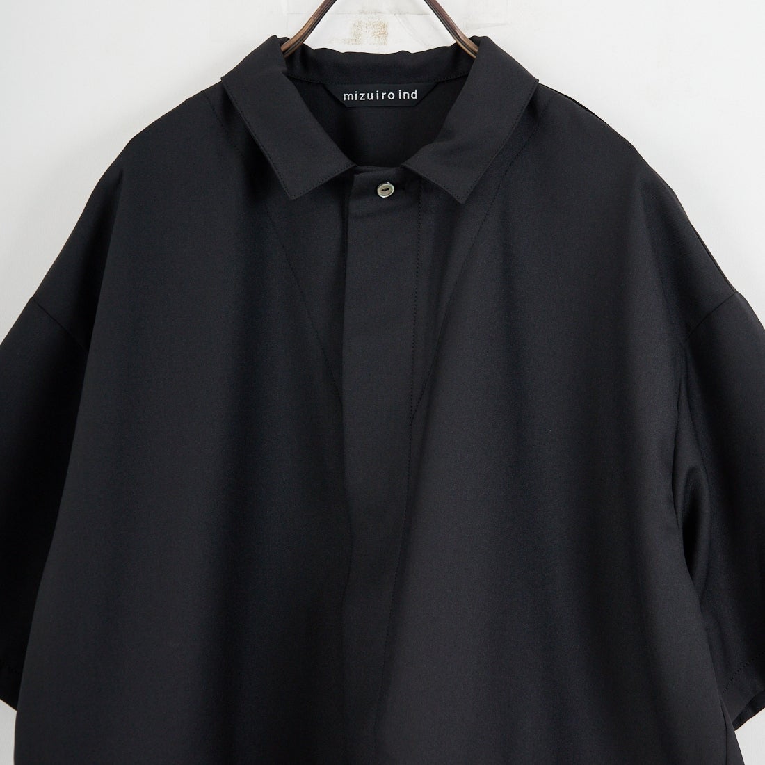 mizuiro ind [ミズイロインド] ペインターライクワンピース [1-250073] 99 BLACK