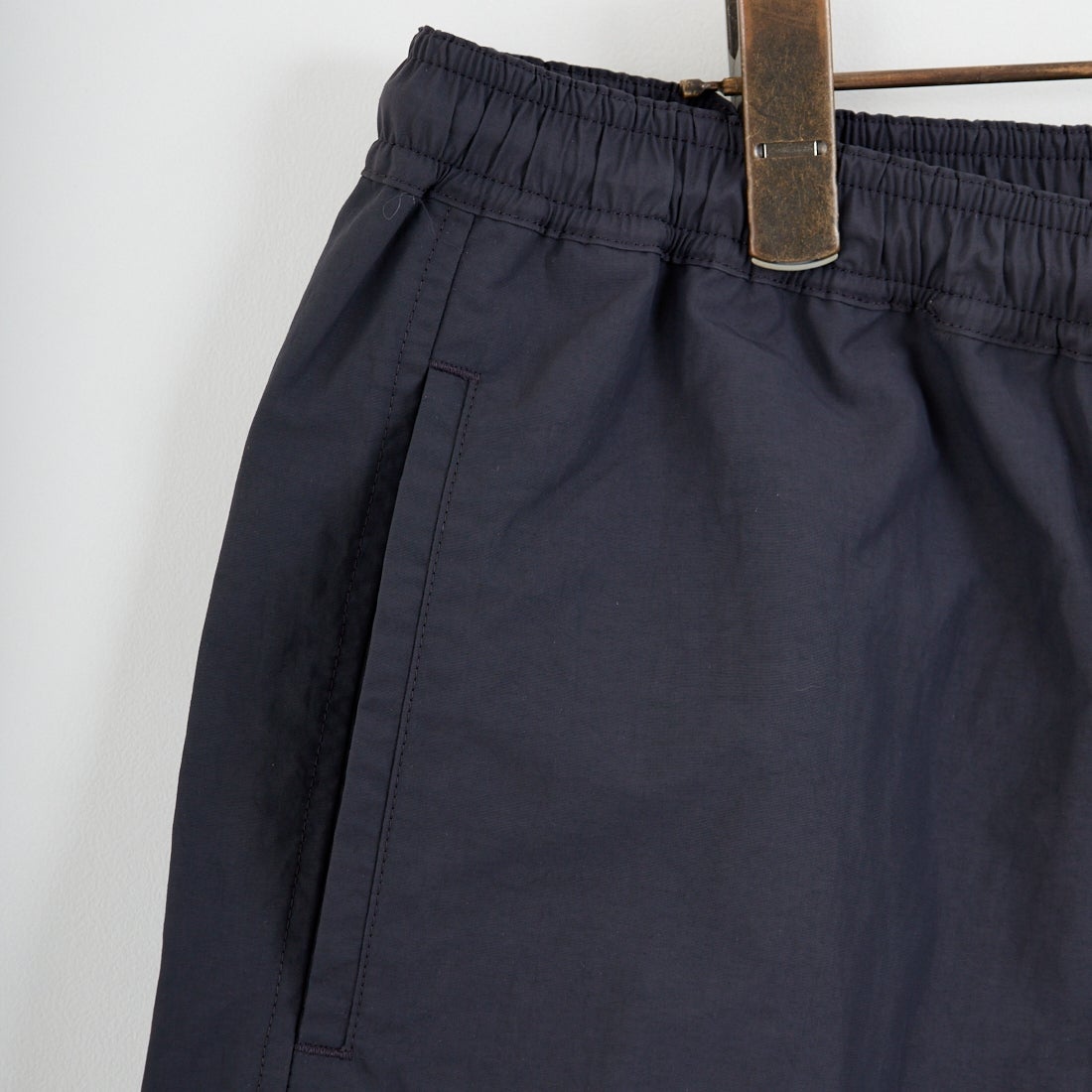 FRED PERRY [フレッドペリー] 別注 ツインティップライン ワンポイントロゴ刺繍 スイムショートパンツ [FPM-26S-020JF]  ANCHOR GRE