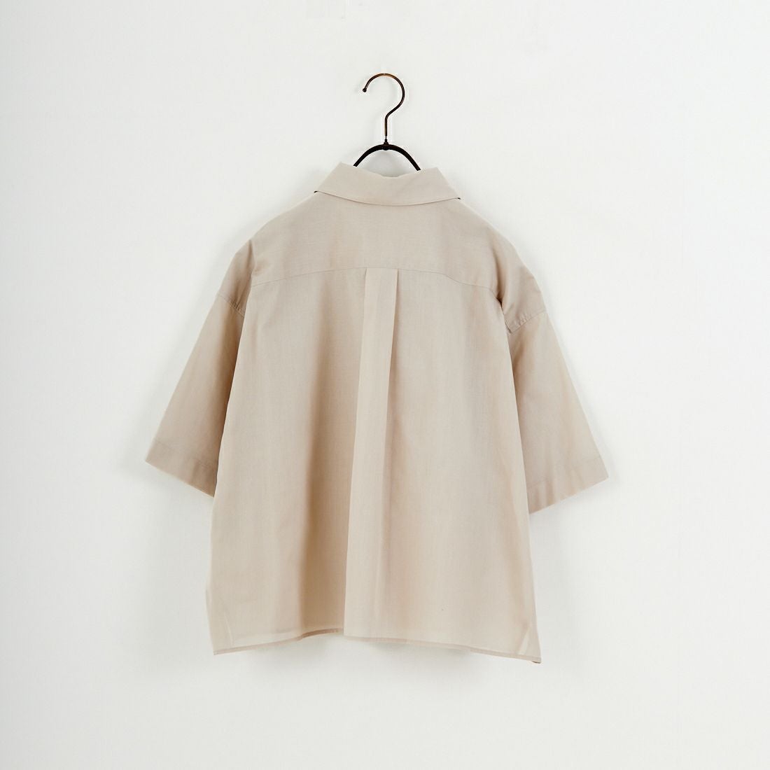 FRED PERRY [フレッドペリー] 別注 ワンポイントロゴ刺繍シアーシャツ [FPW-26S-035JF] OAMEAL/ANC