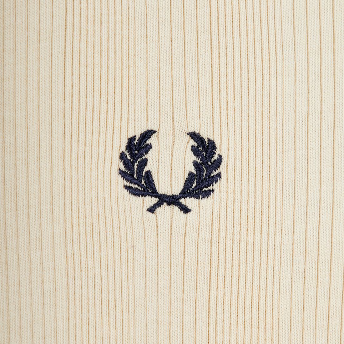 FRED PERRY [フレッドペリー] 別注 ツインティップライン リブポロシャツ [FPW-26S-033JF] OATMEAL/SN