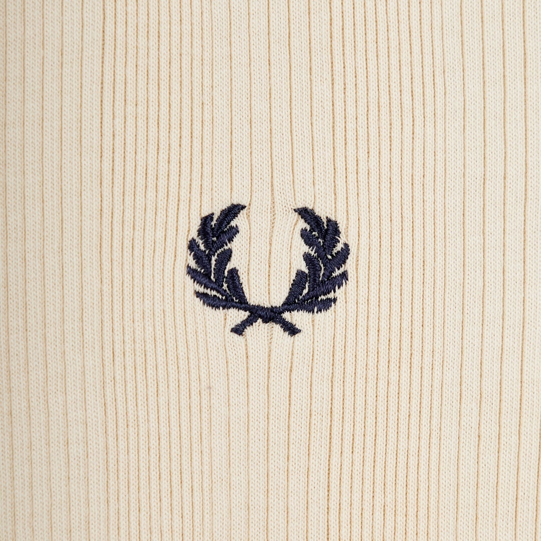 FRED PERRY [フレッドペリー] 別注 ツインティップライン リブポロシャツ [FPW-26S-033JF] OATMEAL/SN