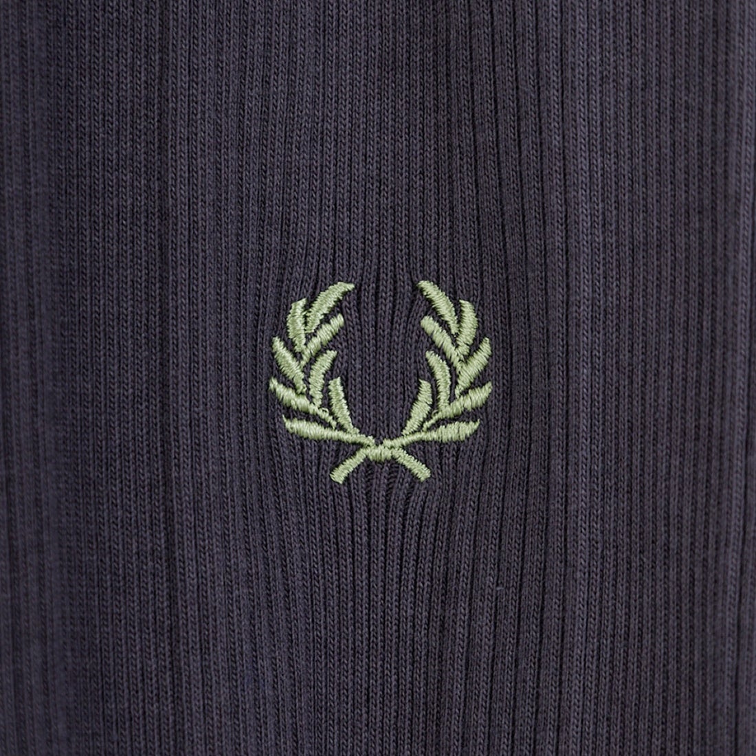 FRED PERRY [フレッドペリー] 別注 ツインティップライン リブポロシャツ [FPW-26S-033JF] ANCHOR GRE