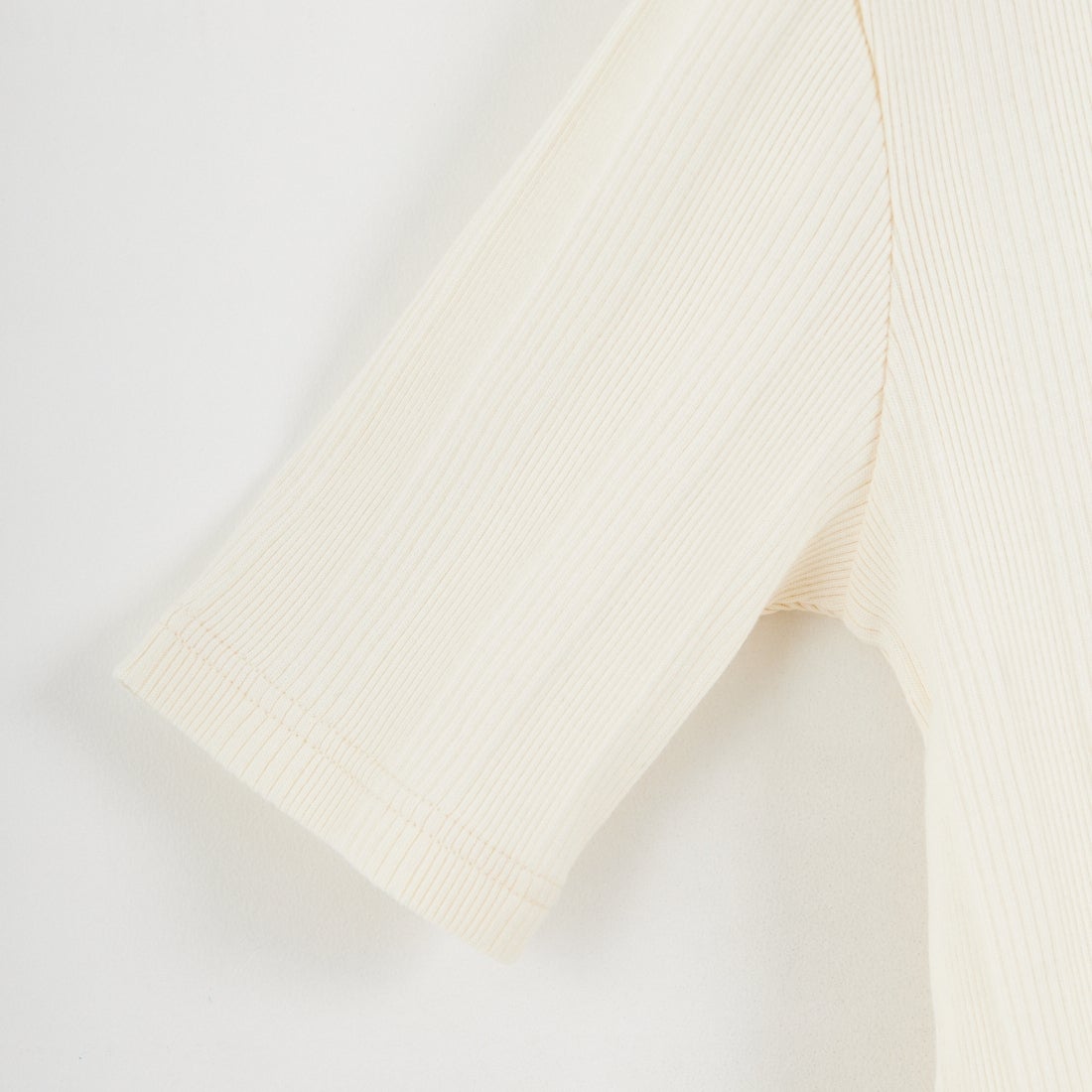 FRED PERRY [フレッドペリー] 別注 ツインティップライン リブポロシャツ [FPW-26S-033JF] ECRU/STOCK