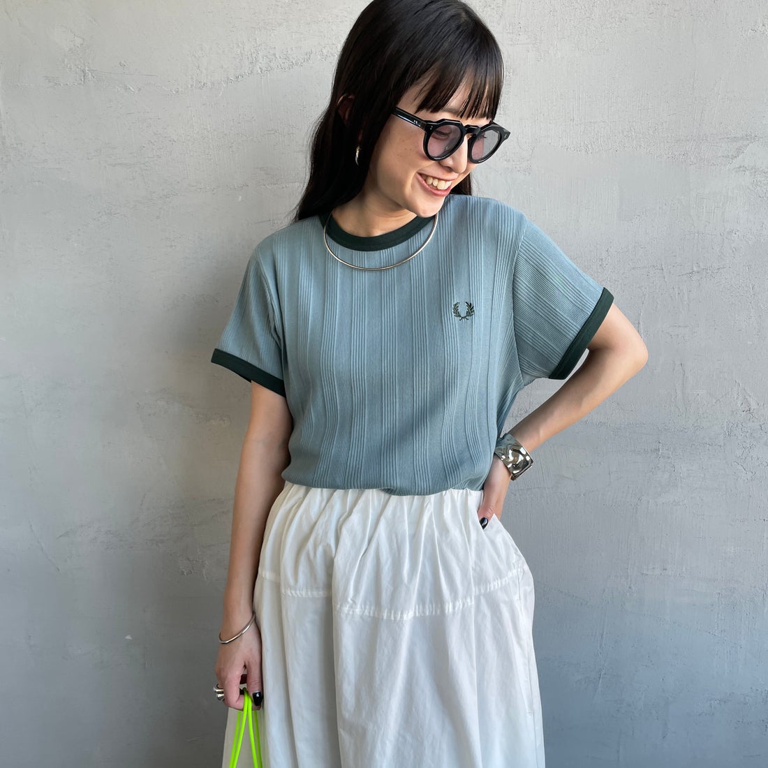 STOCK PORT &&モデル身長：150cm 着用サイズ：10&&