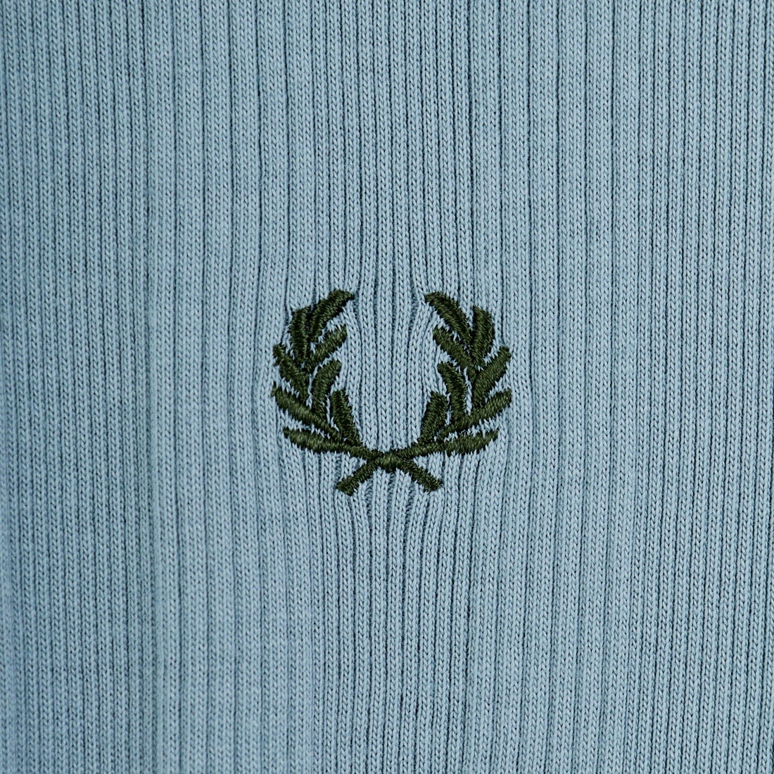 FRED PERRY [フレッドペリー] 別注 ランダムリブ ワンポイントロゴ刺繍リンガーTシャツ [FPW-26S-032JF] STOCK PORT