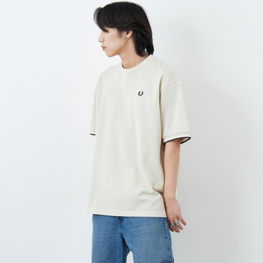 OATMEAL/SN&&モデル身長：179cm 着用サイズ：L&&