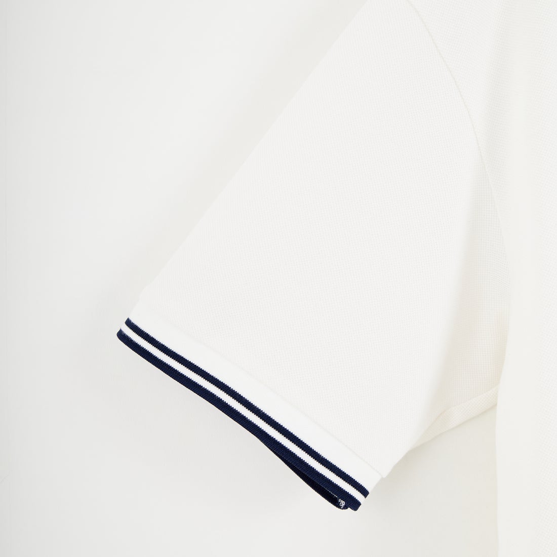 FRED PERRY [フレッドペリー] 別注 ツインティップライン ワイドシルエット鹿の子Tシャツ [FPM-26S-021JF] SNOW WHITE