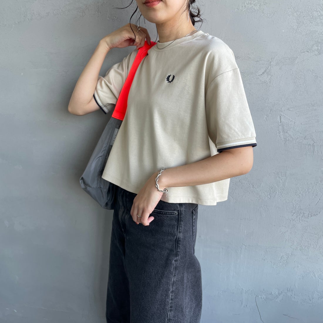 OATMEAL/SN &&モデル身長：160cm 着用サイズ：10&&