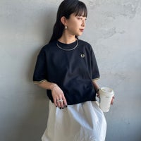 BLACK/CHAM&&モデル身長：150cm 着用サイズ：10&&