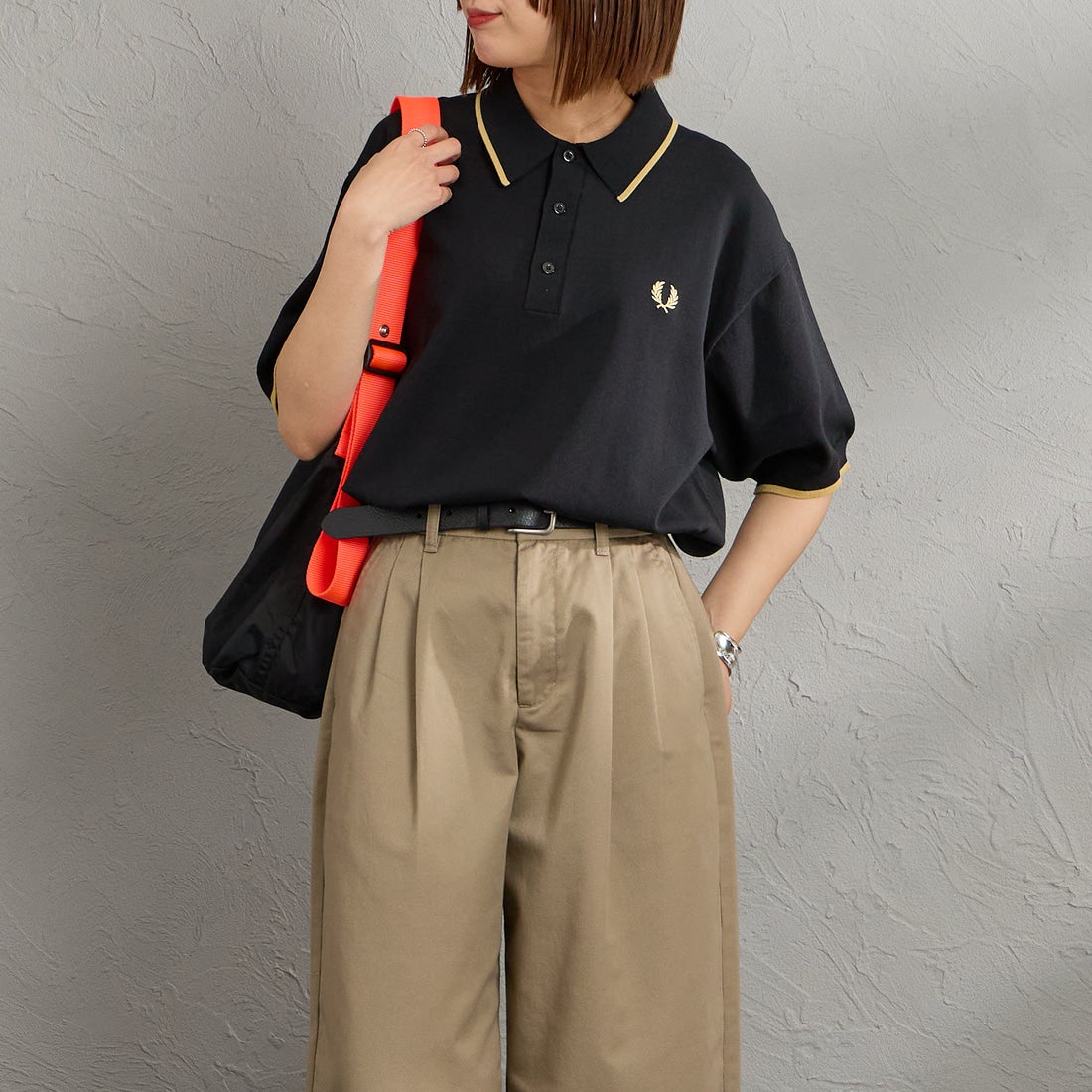 FRED PERRY [フレッドペリー] 別注 シングルティップライン サマー