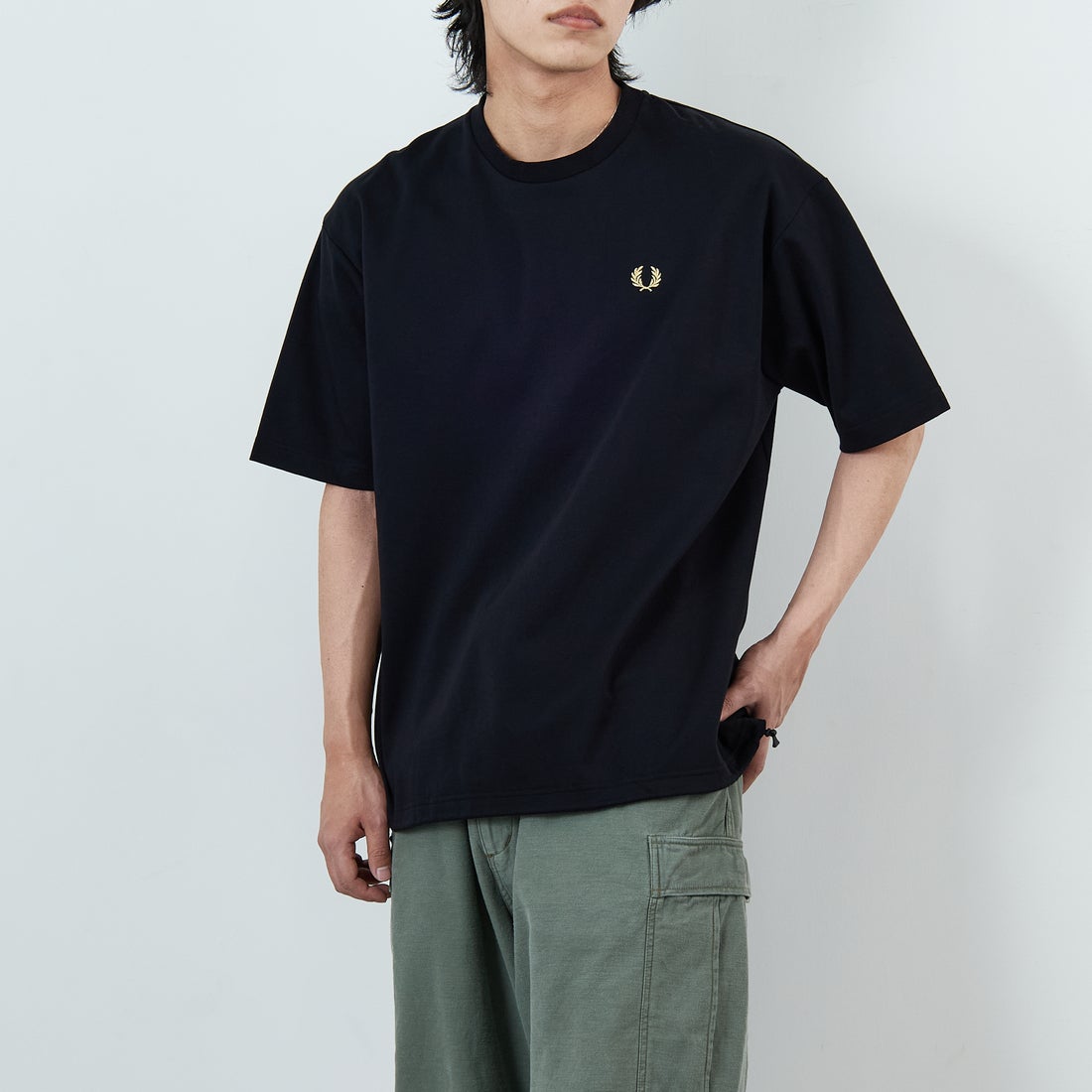 予約商品】FRED PERRY [フレッドペリー] 別注 ワンポイントロゴ刺繍