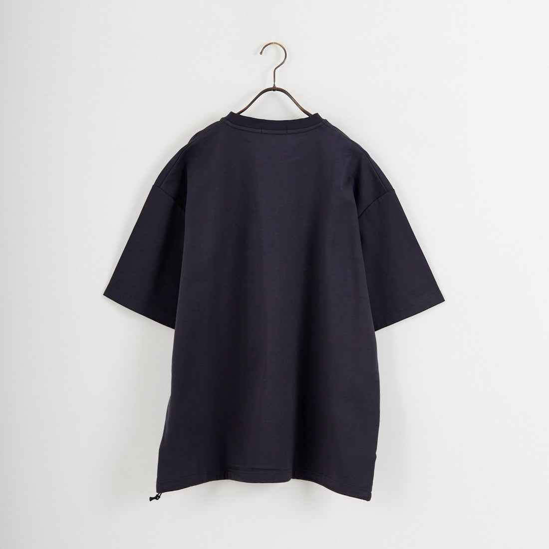 FRED PERRY [フレッドペリー] 別注 ワンポイントロゴ刺繍 ポンチドローコードTシャツ [FPM-26S-022JF] ANCHOR GRE