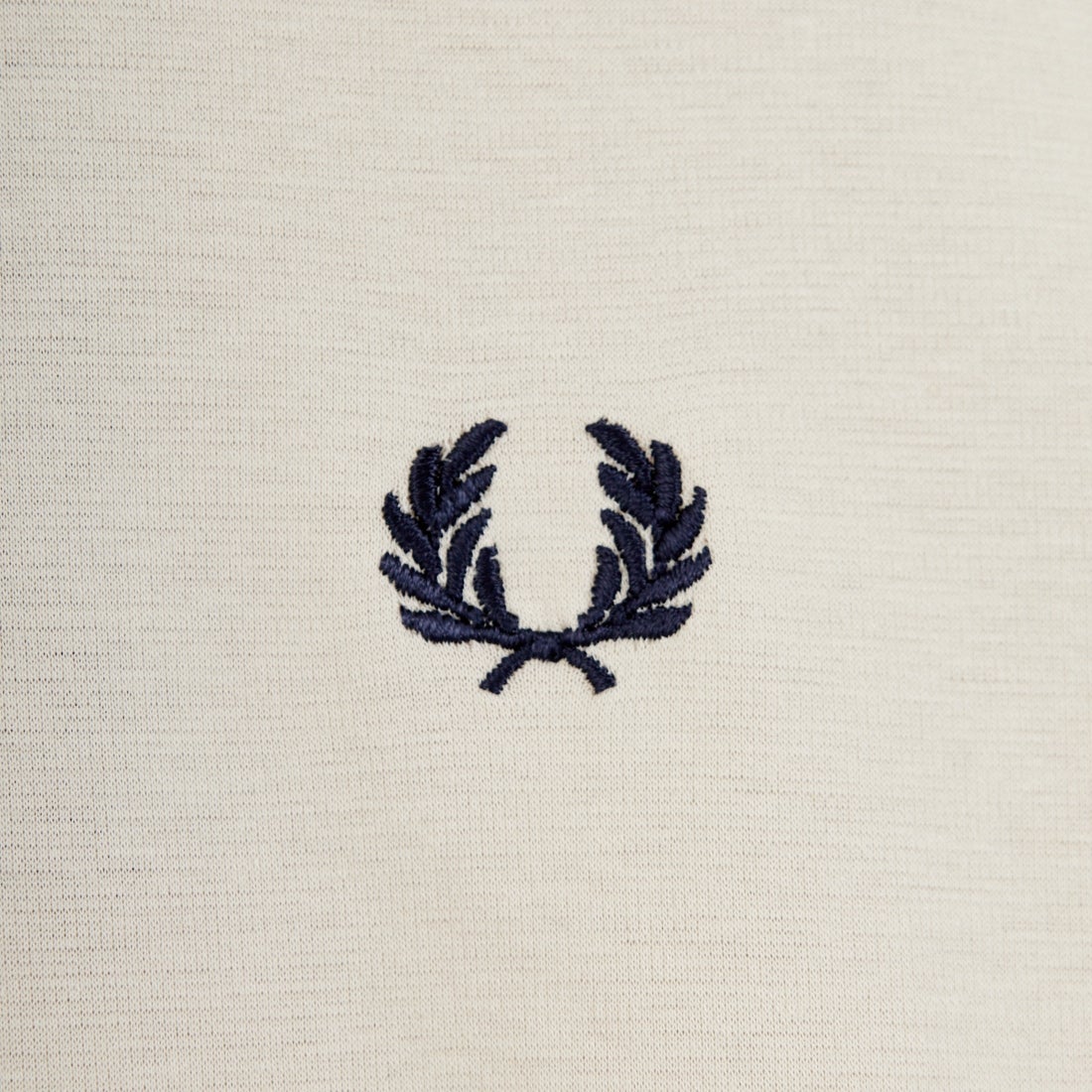 FRED PERRY [フレッドペリー] 別注 ワンポイントロゴ刺繍 ポンチドローコードTシャツ [FPM-26S-022JF] OATMEAL/AN