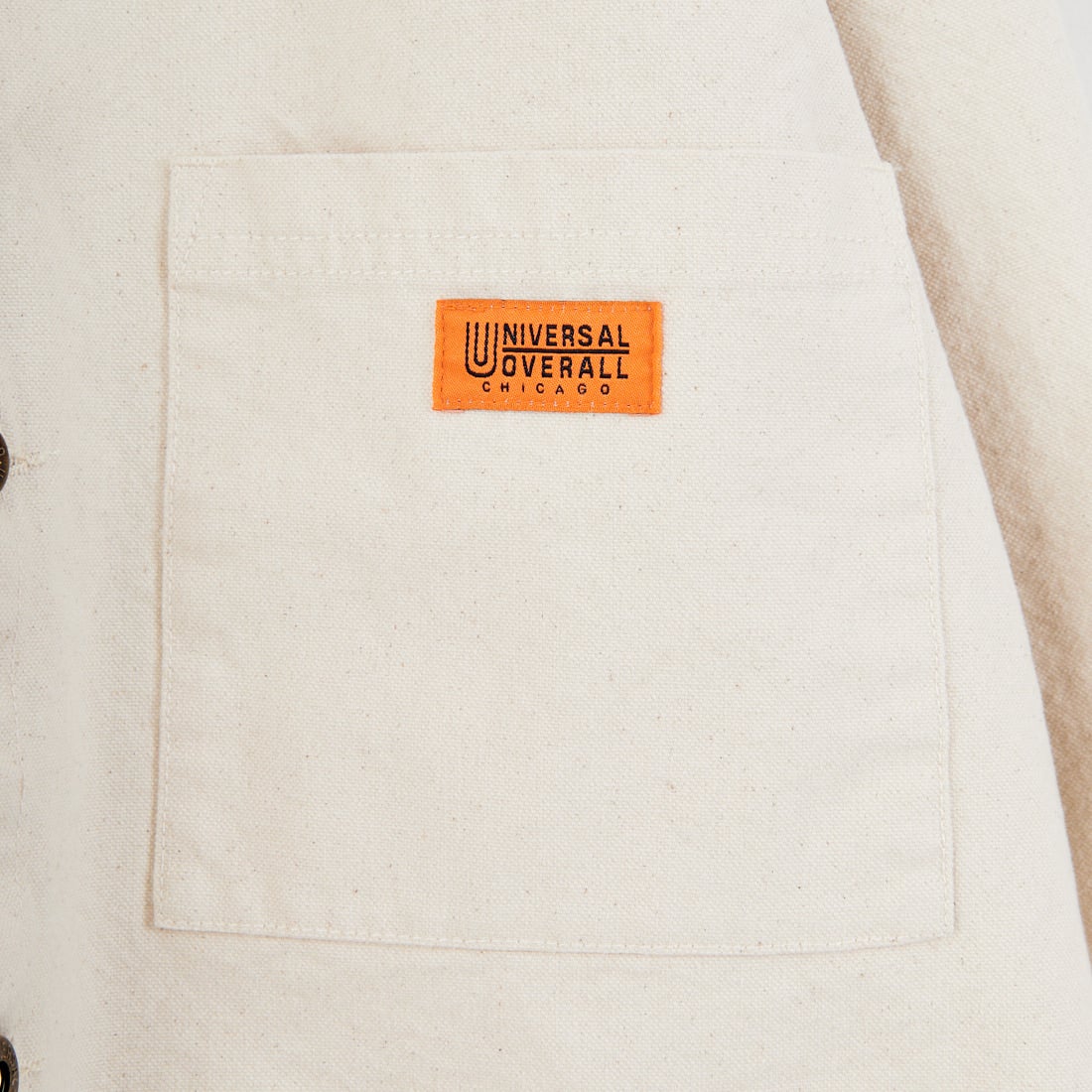 UNIVERSAL OVERALL [ユニバーサルオーバーオール] 別注 コーデュロイ襟 カバーオールジャケット [U2612225IN-JF] ｷﾅﾘ