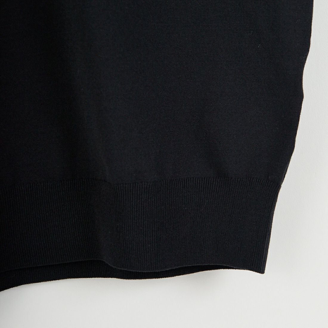 FRED PERRY [フレッドペリー] 別注 シングルティップライン サマーニットポロシャツ [FPM-26S-024JF] BLACK/CHAM