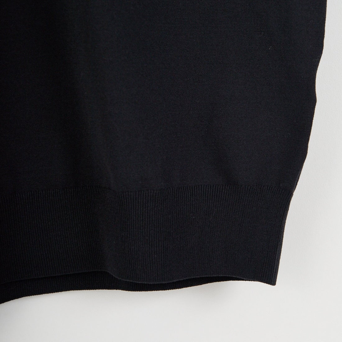 FRED PERRY [フレッドペリー] 別注 シングルティップライン サマーニットポロシャツ [FPM-26S-024JF] BLACK/CHAM