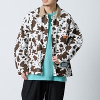 WHT/BRN&&モデル身長：168cm 着用サイズ：M&&