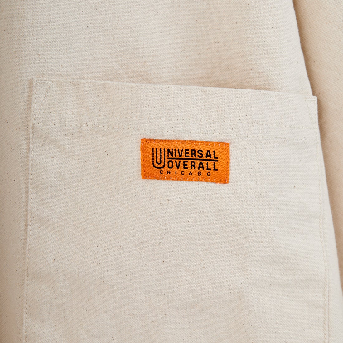 UNIVERSAL OVERALL [ユニバーサルオーバーオール] 別注 コーデュロイ襟 カバーオールジャケット [U2613225IN-JF] IVORY